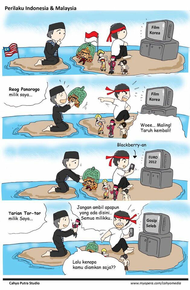 Indonesia dan malaysia Inilah alasan kenapa budaya Indonesia di Klaim Malaysia